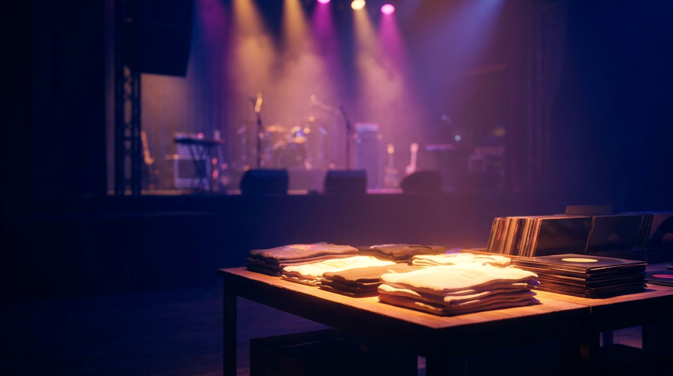 How Band Merch Makes Money (and Why the T-Shirt Pays the Rent)