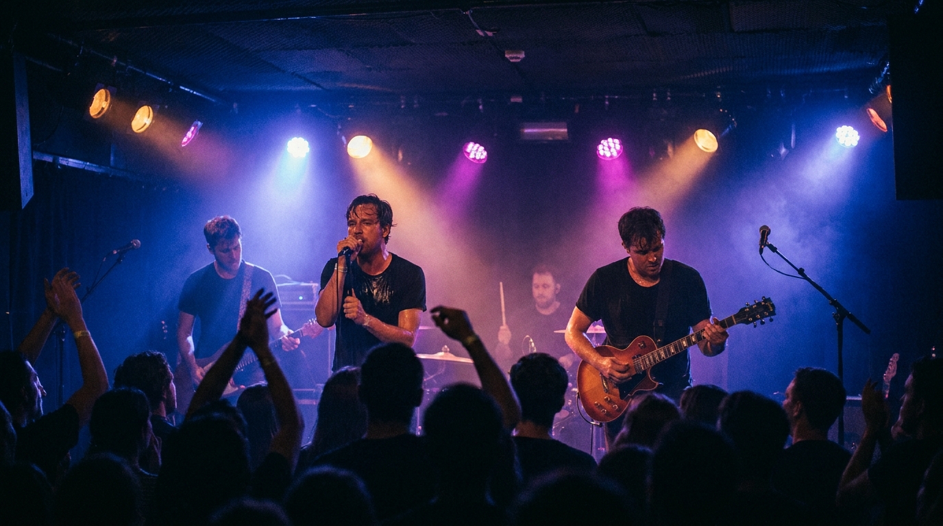 Strategie-Guide für Rockbands: einen Live-Ruf aufbauen