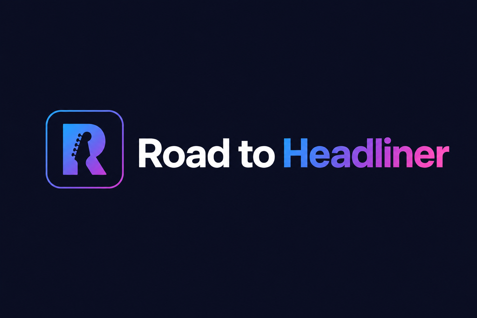 Road to Headliner horizontal logo